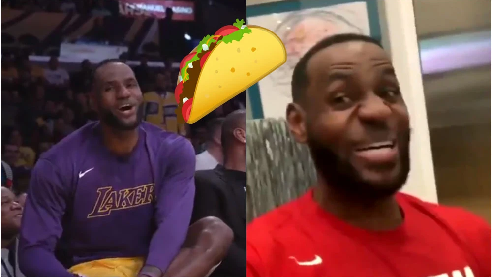 El origen del 'Taco Tuesday' de LeBron James