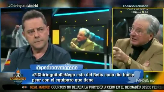 Tomás Roncero estalla contra Jorge D'Alessandro en 'El Chiringuito': "Has estado fuera de lugar" Tomás Roncero estalla contra Jorge D'Alessandro en 'El Chiringuito': "Has estado fuera de lugar"