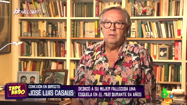 La historia de José Luis Casaus, el hombre que dedicó esquelas a su mujer fallecida durante 24 años