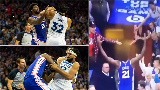 La pelea entre Embiid y Towns que avergüenza a la NBA La pelea entre Embiid y Towns que avergüenza a la NBA