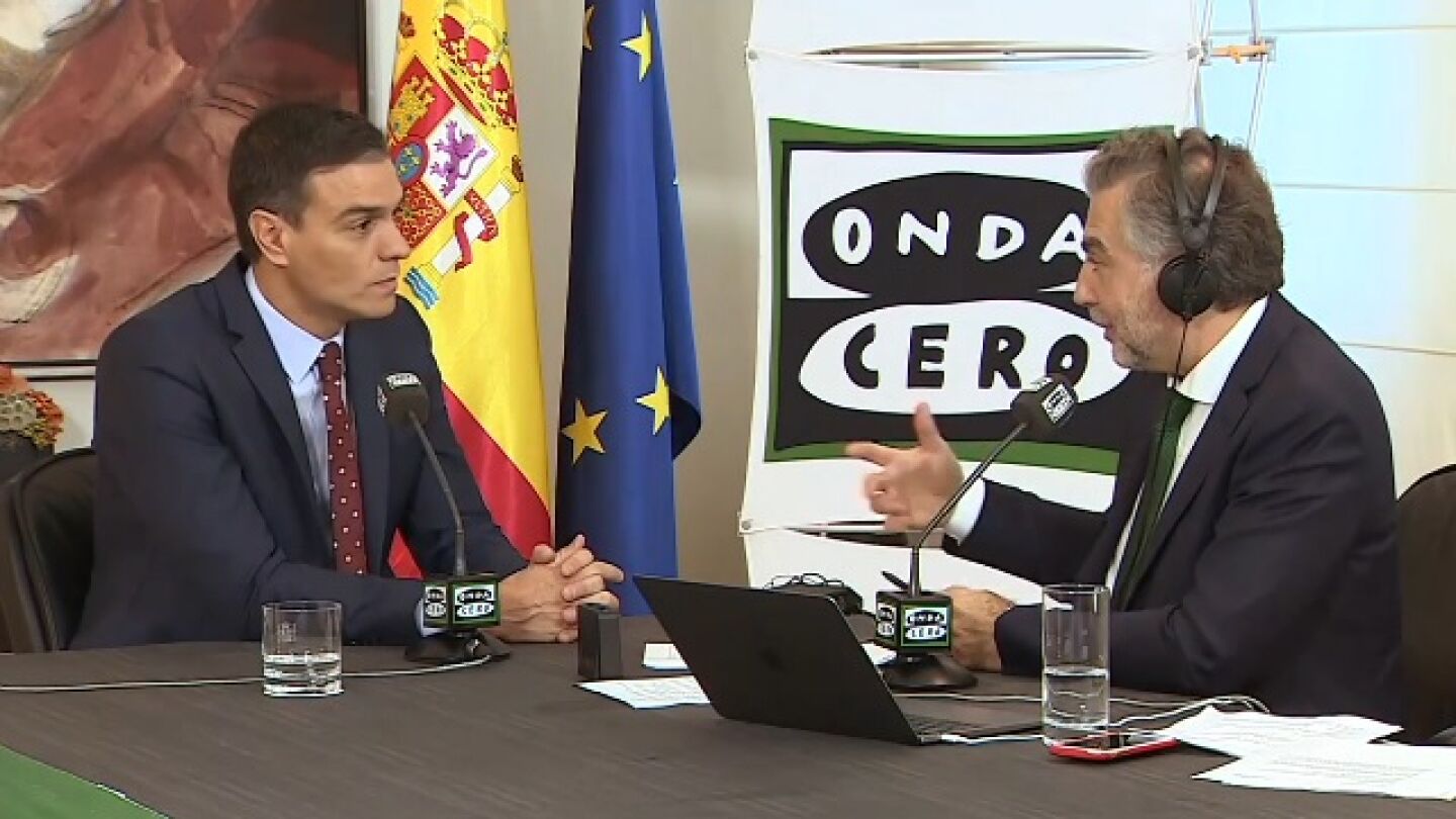El presidente del Gobierno en funciones, Pedro S&aacute;nchez, en M&aacute;s de uno