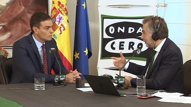 El presidente del Gobierno en funciones, Pedro Sánchez, en Más de uno