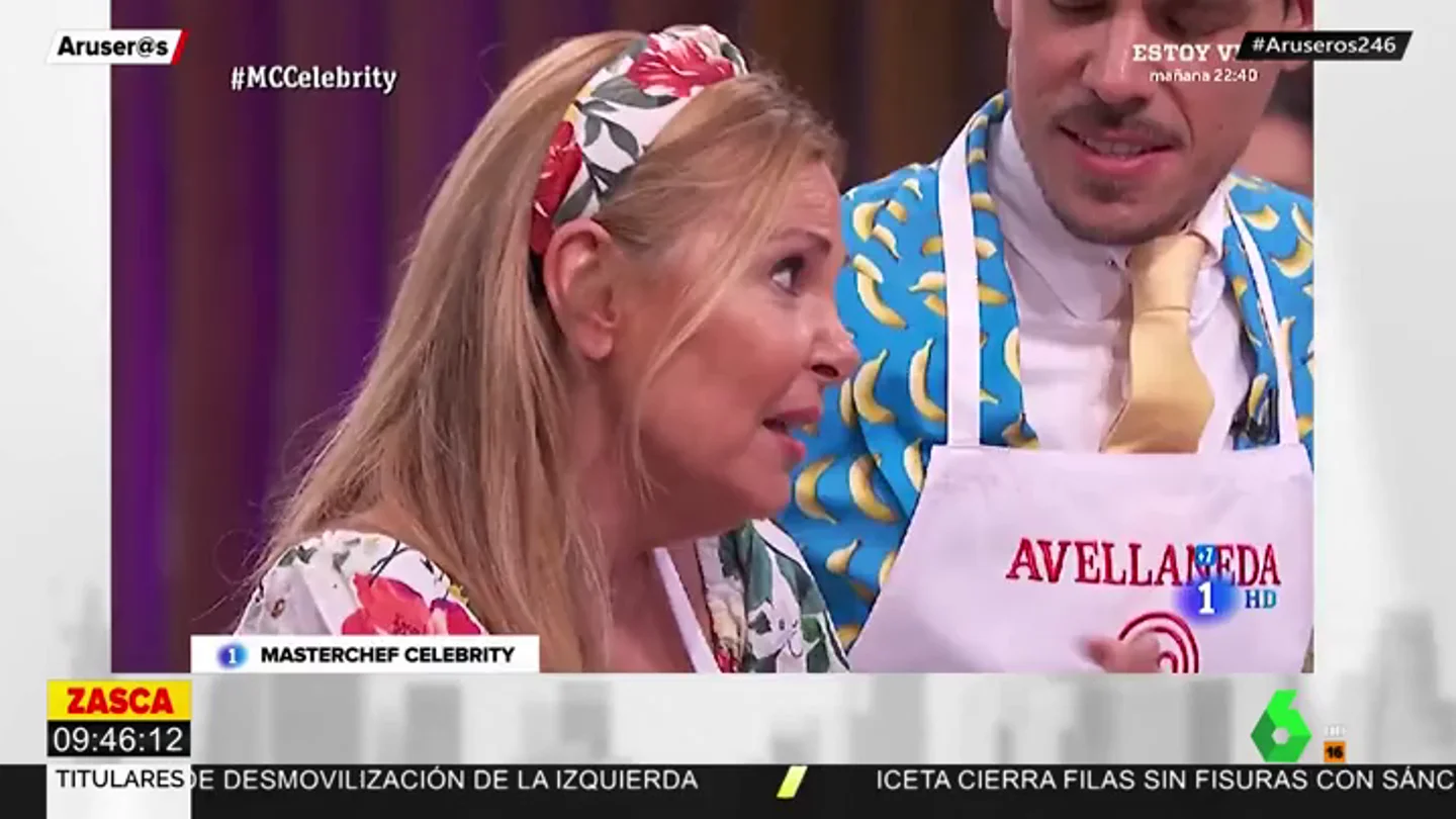 Ana Obregón, en 'Masterchef Celebrity' Ana Obregón, en 'Masterchef Celebrity'