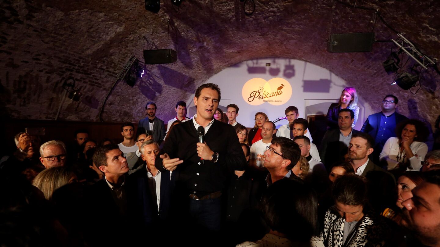 Elecciones generales 2019: Albert Rivera en el comienzo de la campa&ntilde;a electoral 