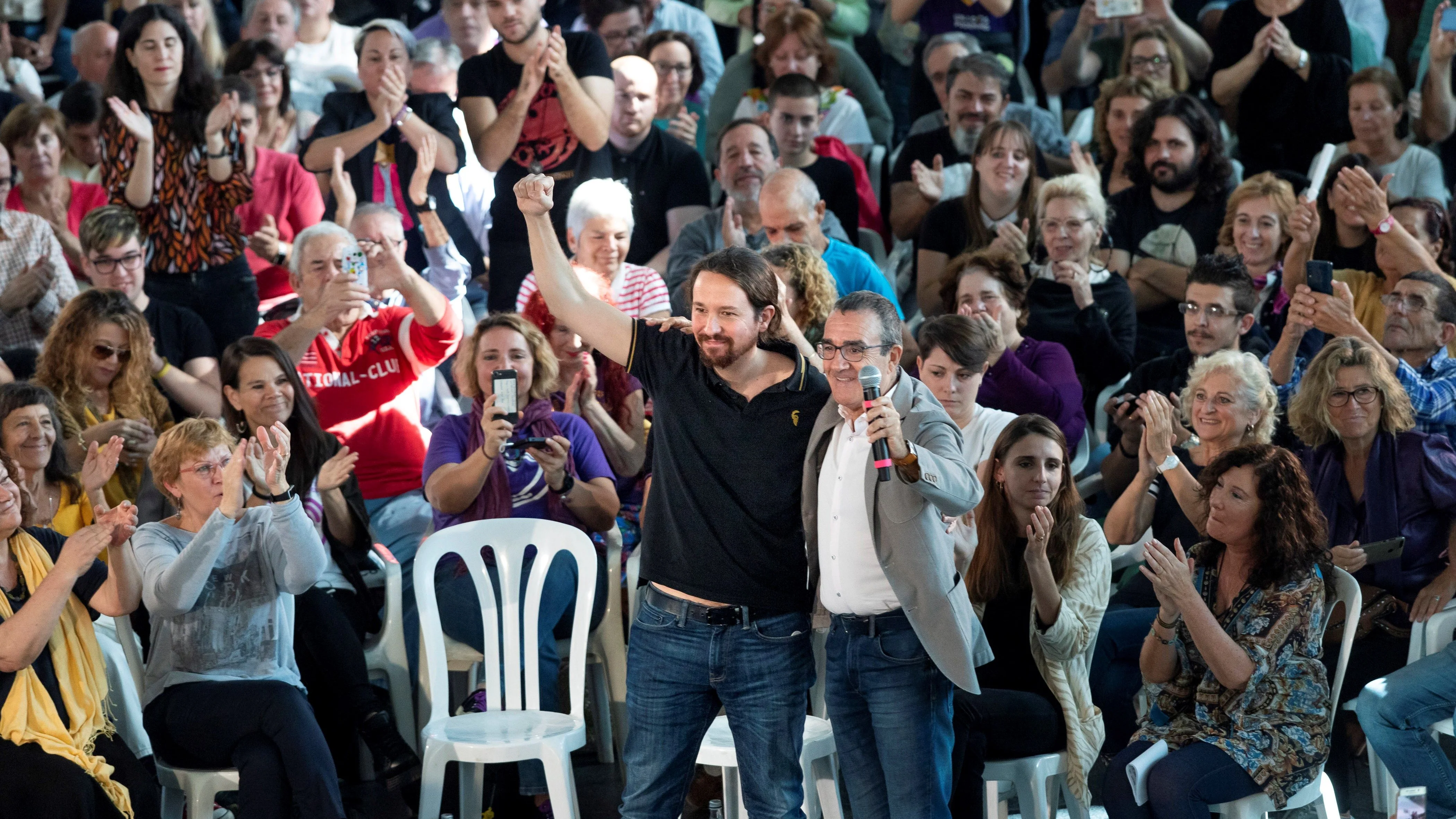 El secretario general de Unidas Podemos Pablo Iglesias