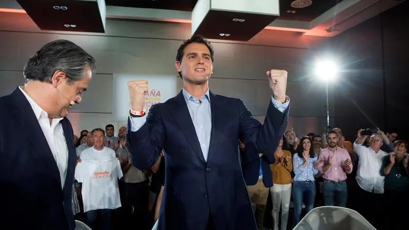 El líder de Ciudadanos, Albert Rivera