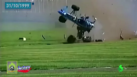 El accidente mortal en la Indycar que conmocionó a Javier Rubio El accidente mortal en la Indycar que conmocionó a Javier Rubio