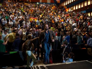 El líder de Vox, Santiago Abascal El líder de Vox, Santiago Abascal