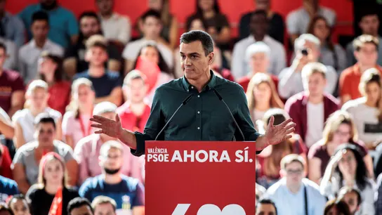 El secretario general del PSOE y presidente del Gobierno en funciones, Pedro Sánchez El secretario general del PSOE y presidente del Gobierno en funciones, Pedro Sánchez