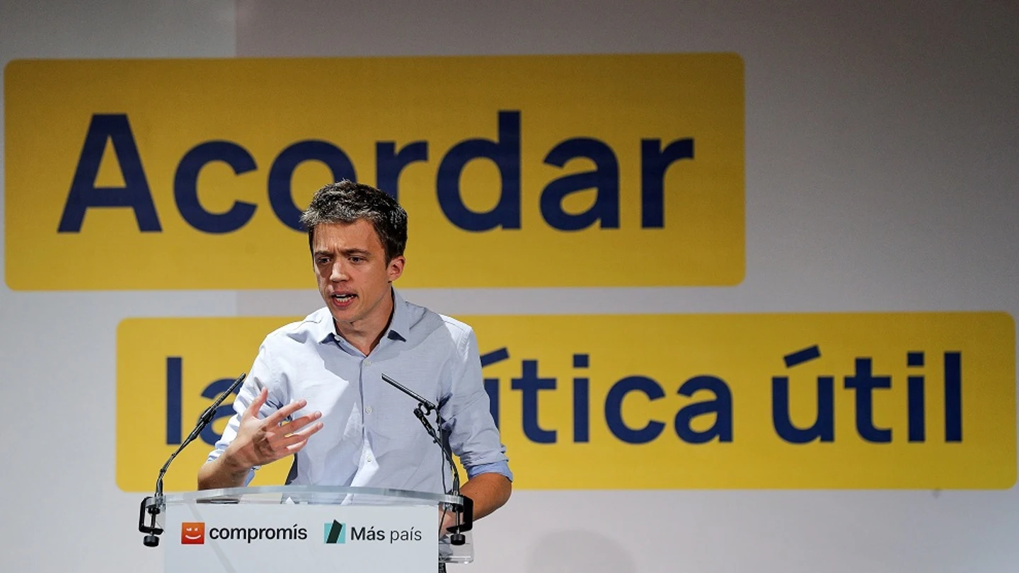 Íñigo Errejón en un acto electoral en Valencia Íñigo Errejón en un acto electoral en Valencia
