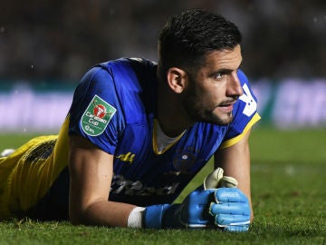 Kiko Casilla, con el Leeds Kiko Casilla, con el Leeds