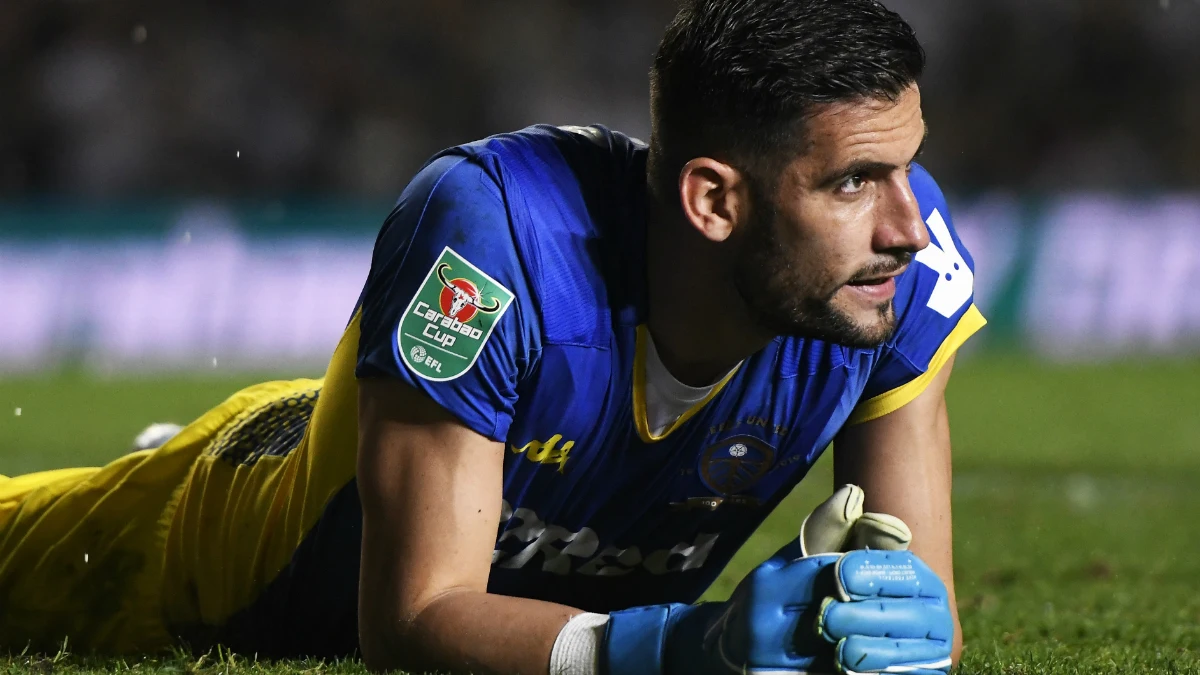 Kiko Casilla, con el Leeds Kiko Casilla, con el Leeds