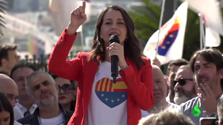 Inés Arrimadas en un acto de Cs