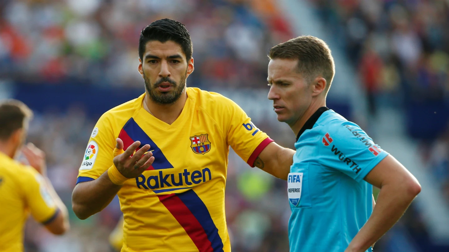 Luis Suárez, en un partido Luis Suárez, en un partido