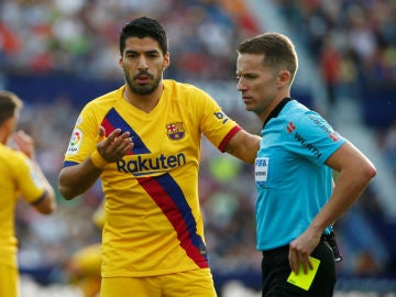 Luis Suárez, en un partido Luis Suárez, en un partido