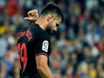 Diego Costa, cabizbajo Diego Costa, cabizbajo