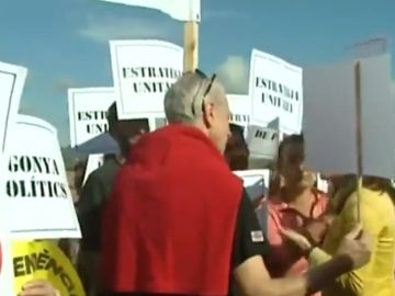 Protesta en Lledoners Protesta en Lledoners