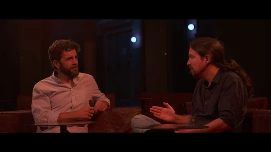 Pablo Iglesias con Gonzo en Salvados Pablo Iglesias con Gonzo en Salvados