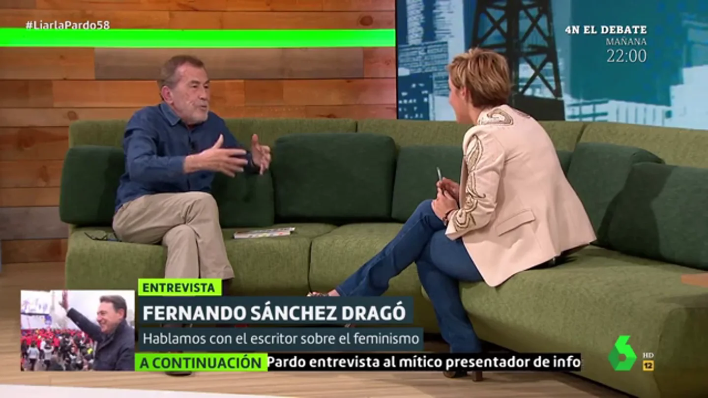 Fernando Sánchez Dragó, en Liarla Pardo Fernando Sánchez Dragó, en Liarla Pardo