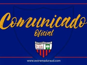Comunicado oficial del Extremadura Comunicado oficial del Extremadura