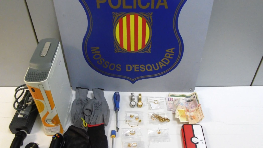 Material que usaban los ladrones para robar