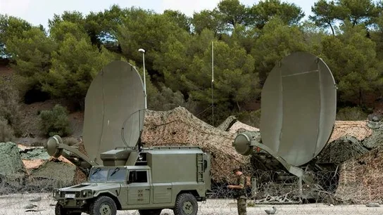 Imagen de archivo de militares españoles Imagen de archivo de militares españoles