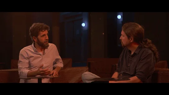 Gonzo y Pablo Iglesias en Salvados Gonzo y Pablo Iglesias en Salvados