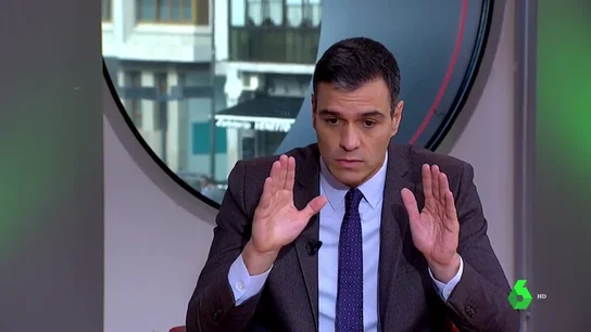 De rechazar la gran coalición a avisar a Torra sobre el 10N: los titulares de la entrevista a Pedro Sánchez en laSexta Noche De rechazar la gran coalición a avisar a Torra sobre el 10N: los titulares de la entrevista a Pedro Sánchez en laSexta Noche