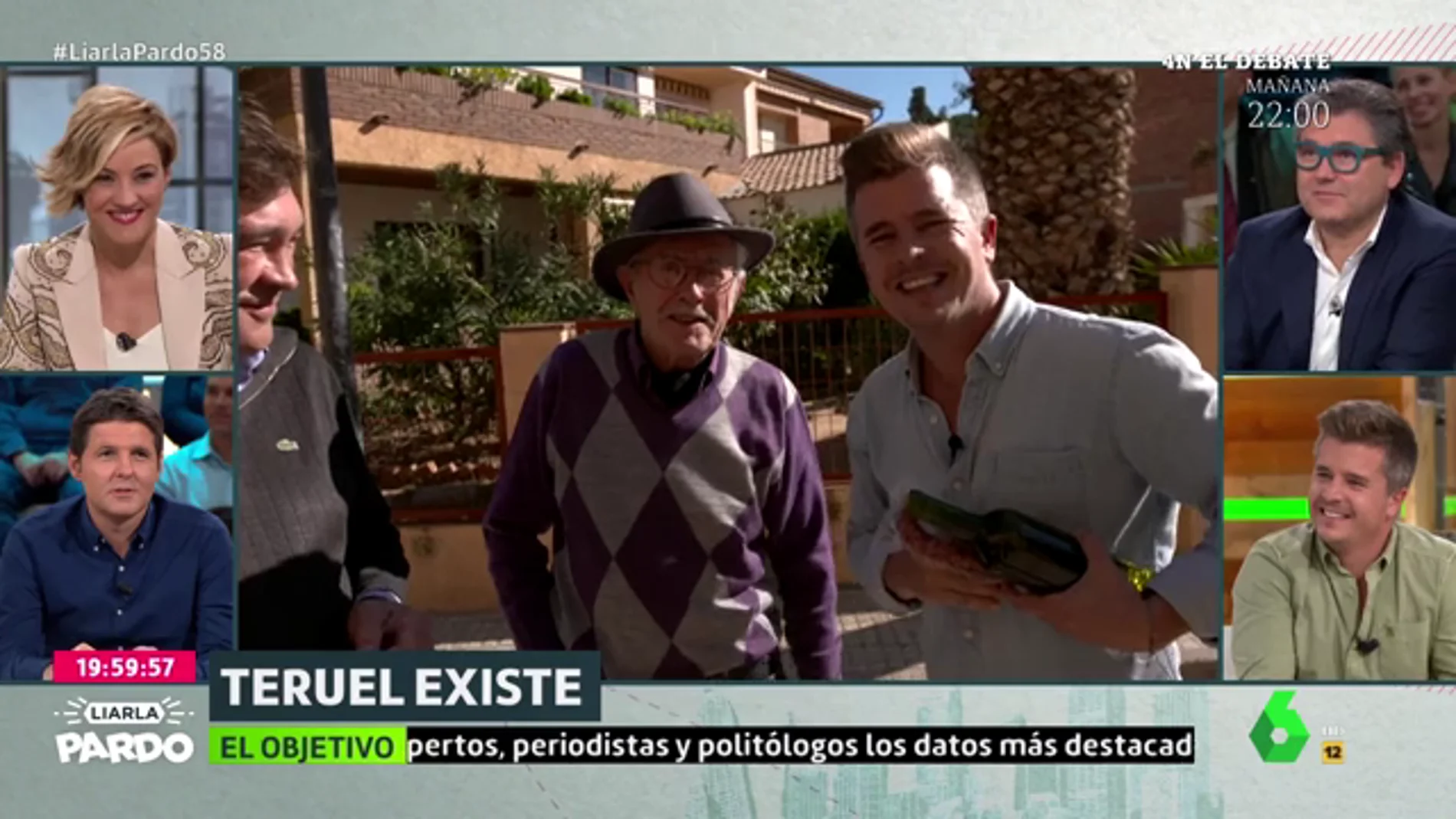 Hablamos con el tío abuelo de Cristina Pardo: "Quien haga algo por Teruel es bueno"