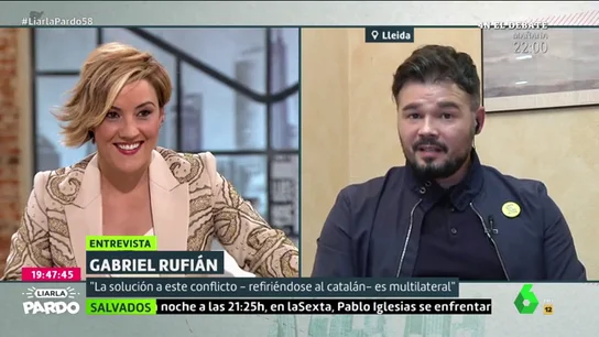 Gabriel Rufián: "Estoy dispuesto a que me insulten 150 veces más para evitar según que imágenes" Gabriel Rufián: "Estoy dispuesto a que me insulten 150 veces más para evitar según que imágenes"