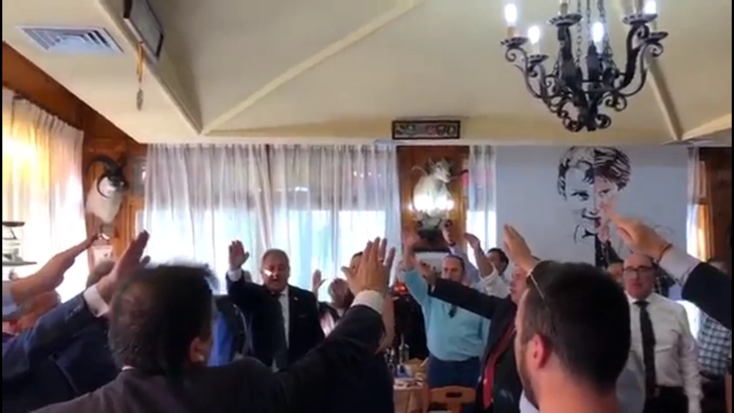 Comida celebrada en Casa Pepe por el 'Día del caudillo' Comida celebrada en Casa Pepe por el 'Día del caudillo'