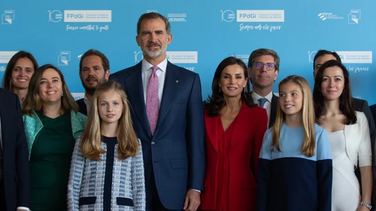 El Rey junto a la Princesa Leonor en los Premios Princesa de Girona El Rey junto a la Princesa Leonor en los Premios Princesa de Girona