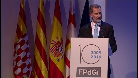 Felipe VI apela a una Cataluña "orgullosa de sus señas de identidad, plural e integradora" Felipe VI apela a una Cataluña "orgullosa de sus señas de identidad, plural e integradora"