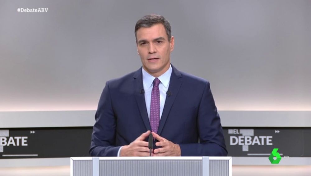 Pedro Sánchez: "Vamos a incorporar en el Código Penal un nuevo delito para prohibir la celebración de referéndum ilegales en Cataluña"