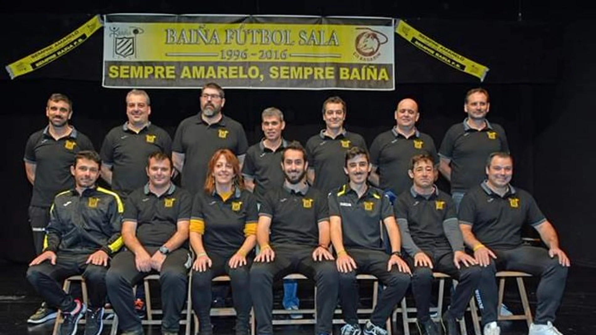 El equipo de fútbol sala gallego Baíña