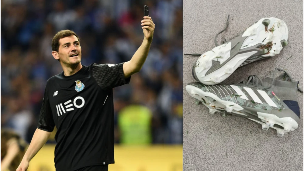 Iker Casillas vuelve a ponerse las botas