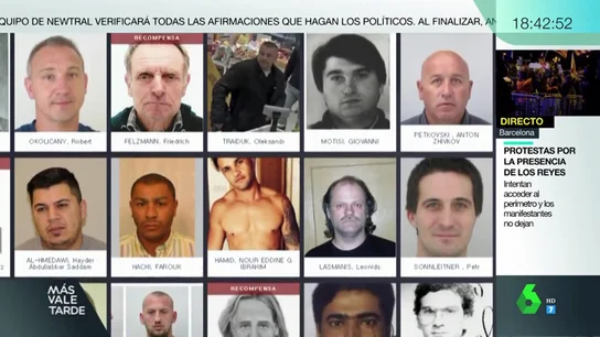 Esta es la lista de los 44 delincuentes más buscados por la Europol Esta es la lista de los 44 delincuentes más buscados por la Europol