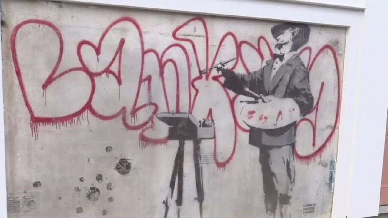 El Pintor De Banksy Vuelve A Ver La Luz Tras Meses Oculto