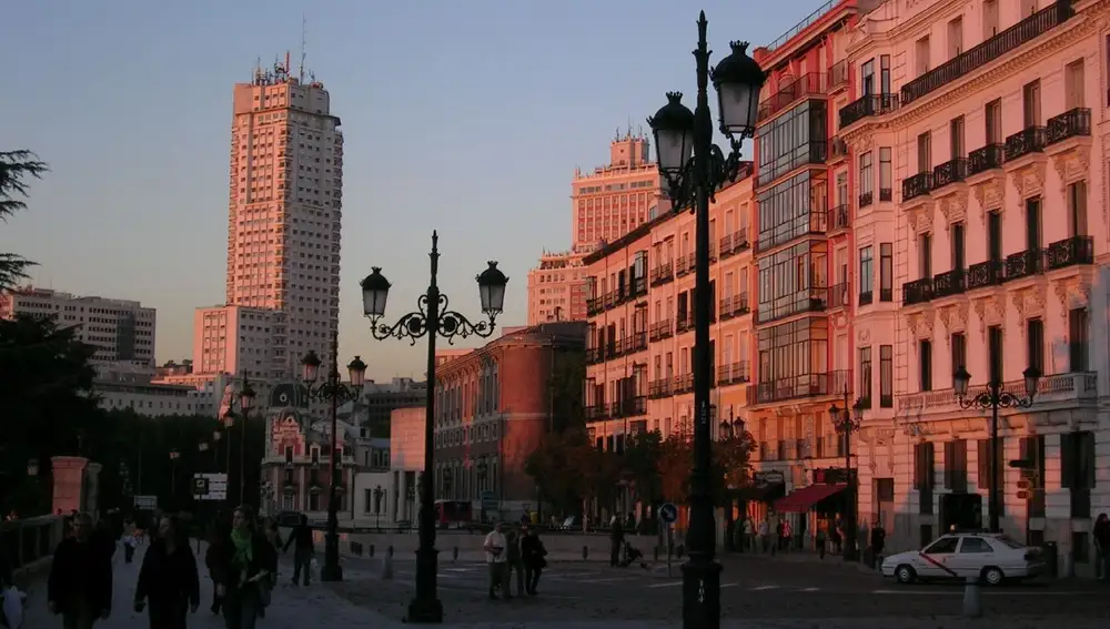 Madrid más antiguo. Calle Bailén