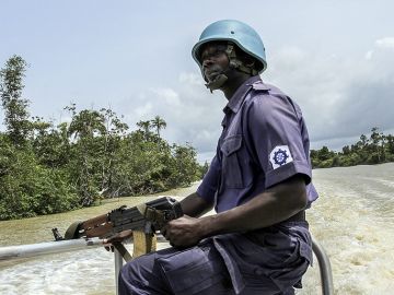 Imagen de la Policía nigeriana Imagen de la Policía nigeriana