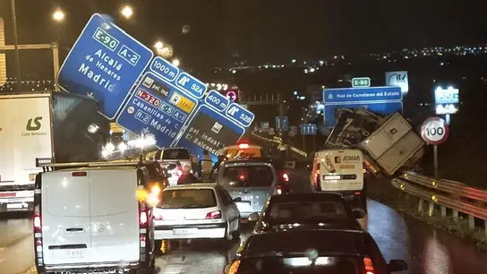 Accidente de tráfico en la A2 Accidente de tráfico en la A2