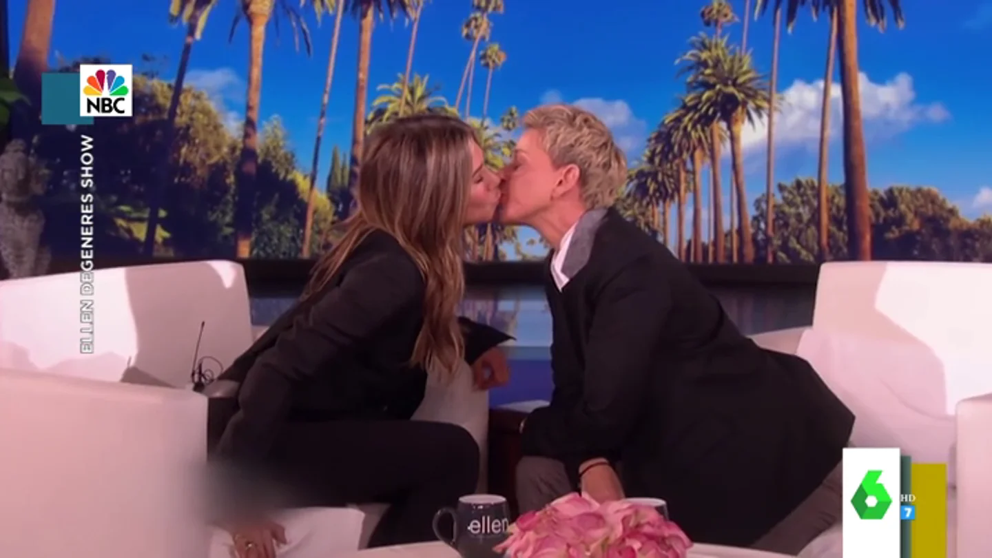Jennifer Aniston y Ellen Degeneres Jennifer Aniston y Ellen Degeneres