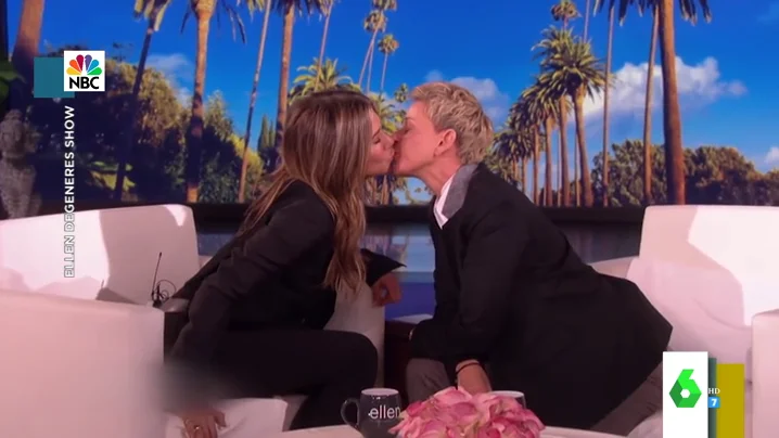 Jennifer Aniston y Ellen Degeneres Jennifer Aniston y Ellen Degeneres