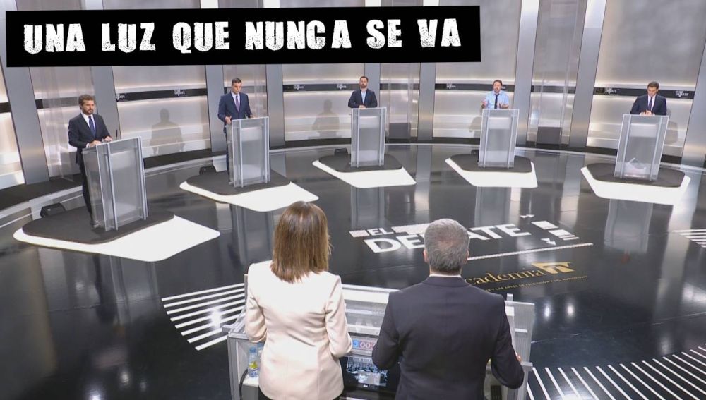 Ana Blanco destacó en el debate la falta de igualdad, con cinco hombres como candidatos.
