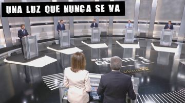 Ana Blanco destacó en el debate la falta de igualdad, con cinco hombres como candidatos.