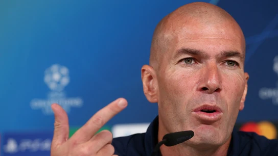 Zidane atiende a los medios Zidane atiende a los medios