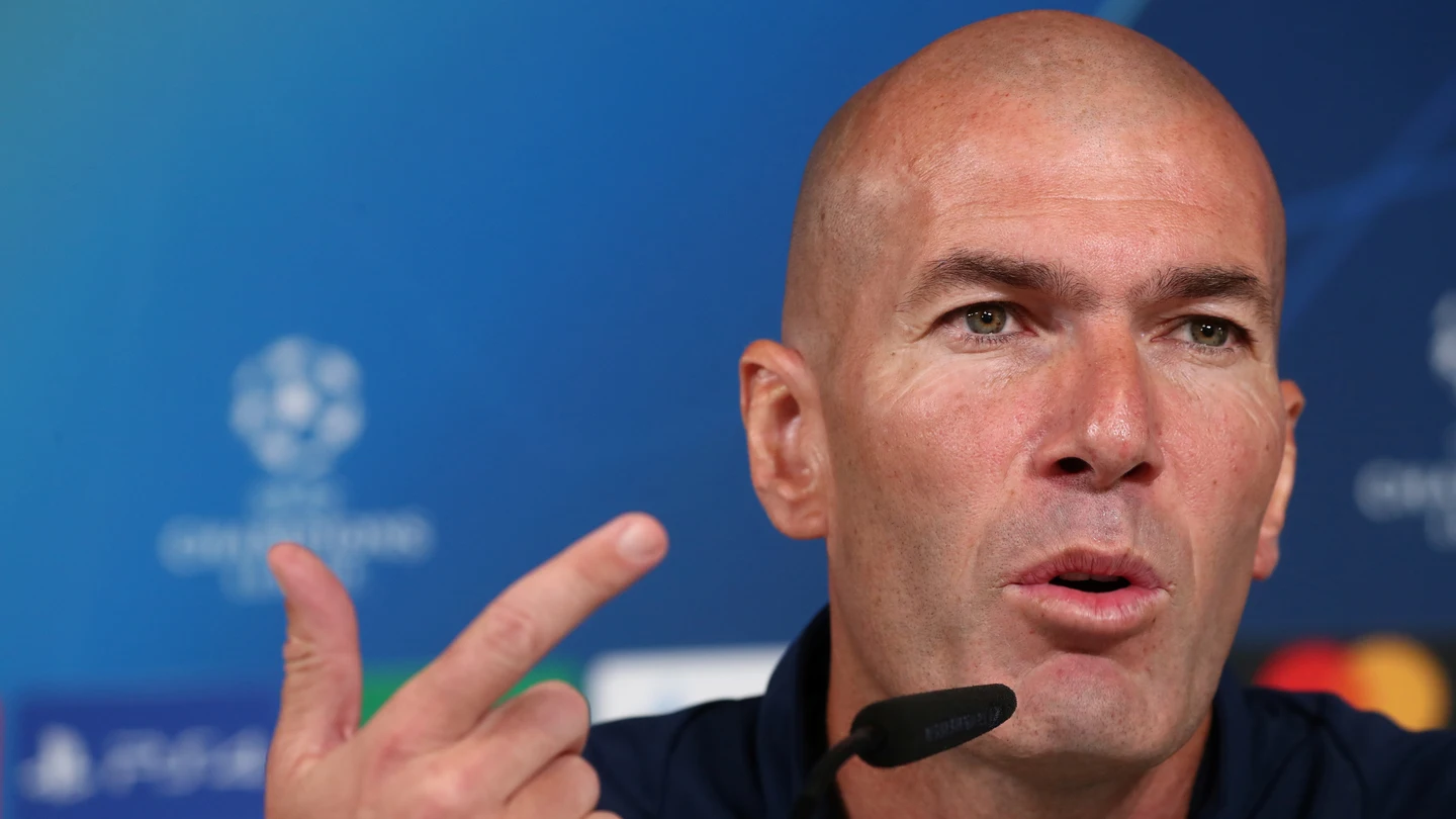 Zidane atiende a los medios Zidane atiende a los medios