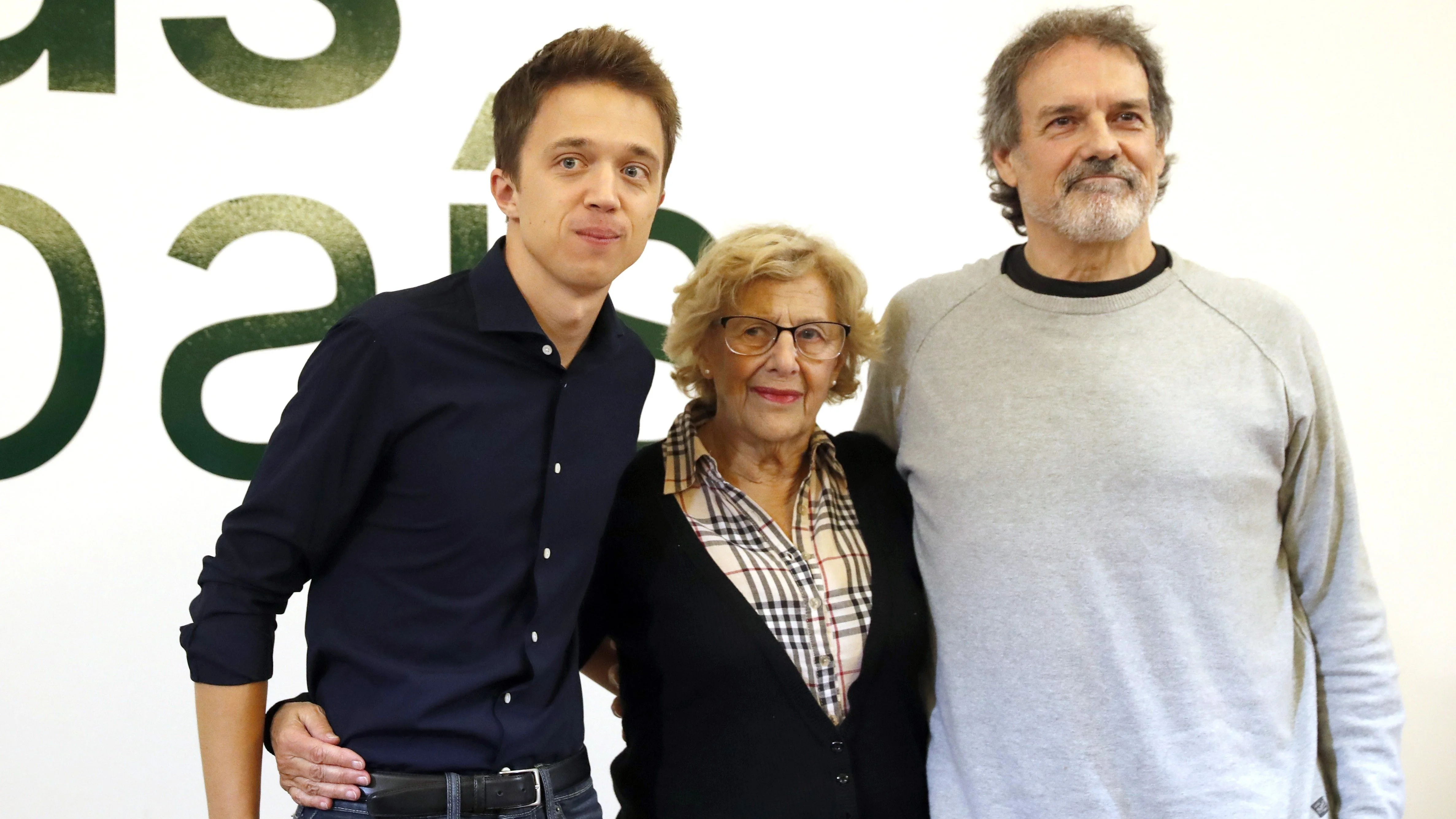 Íñigo Errejón, en un acto acompañado por Manuela Carmena: "El debate fue un bochorno de Eurovisión"