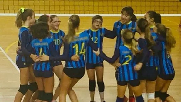 Laia, jugadora del Club Voleibol Esplugues