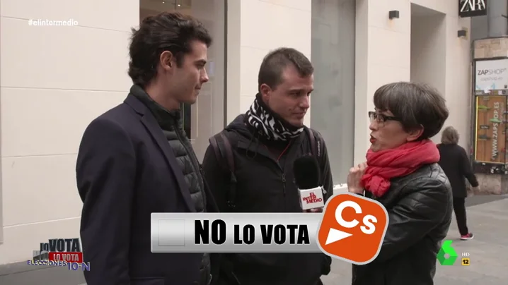 Lo vota, no lo vota: "Encontrar a alguien que no vote a Ciudadanos es muy fácil"